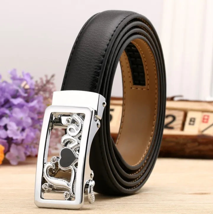 Women belt Buckle Waist High Quality Leather Strap