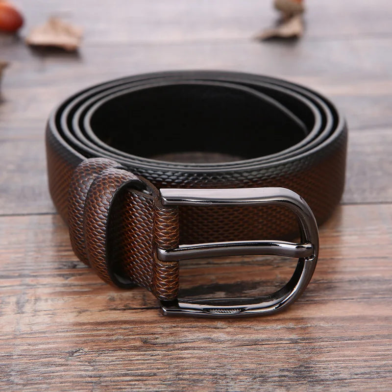 Luxury Fashion Men's Leather Belt