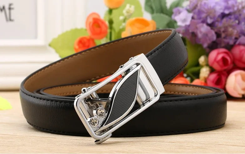 Women belt Buckle Waist High Quality Leather Strap