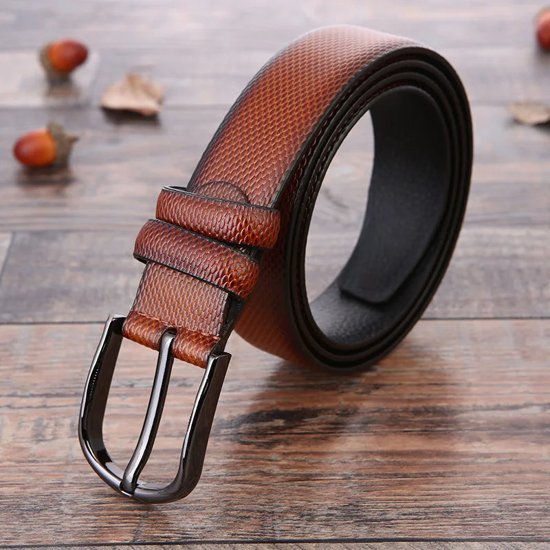 Luxury Fashion Men's Leather Belt