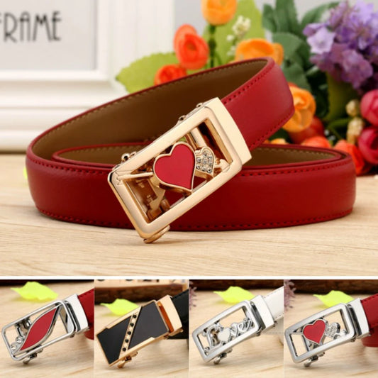 Women belt Buckle Waist High Quality Leather Strap