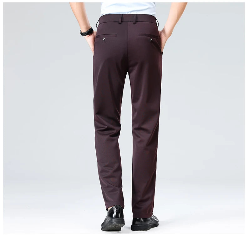 Thin Business Casual Suit Pants