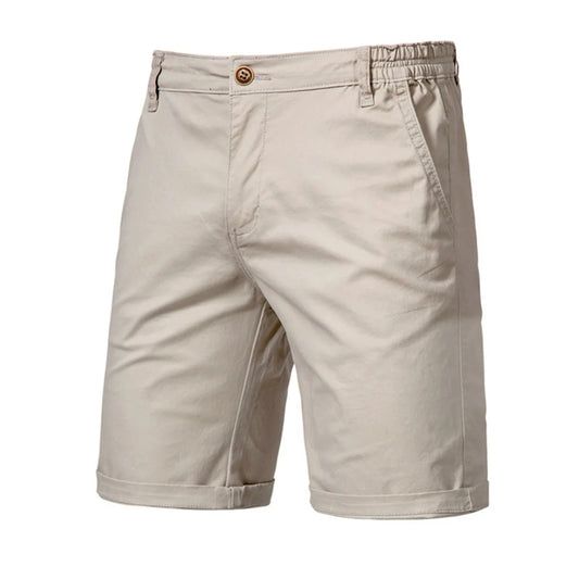 100% Cotton Solid Shorts