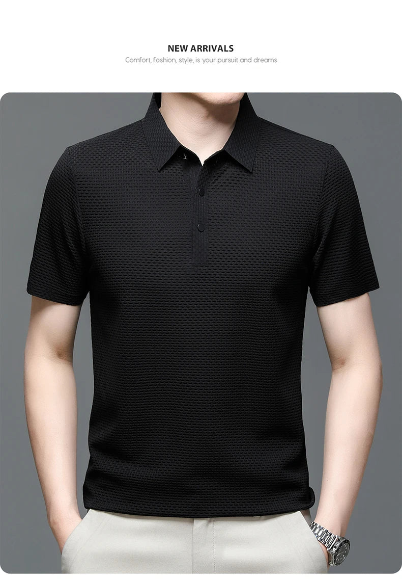 Men's Short Sleeve Polo shirt Cool and Breathable