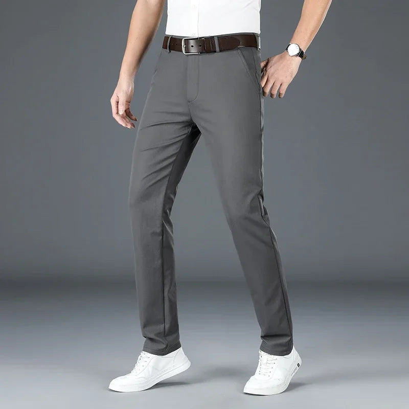 Men's Spring Summer Fashion Business Suit Pants