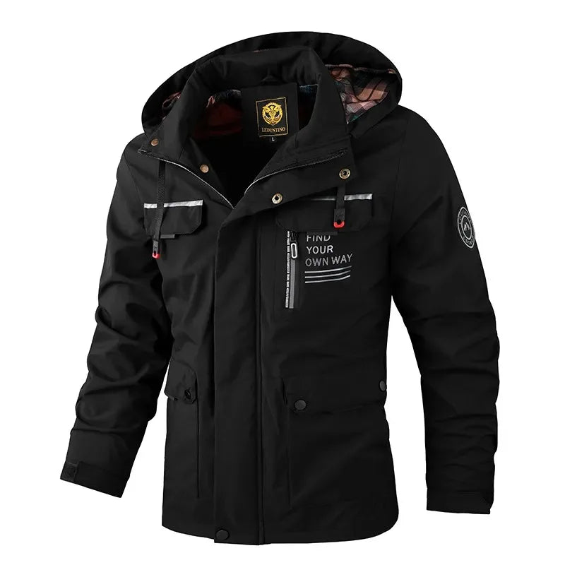 Spring And Autumn Men's Windbreaker Windproof Waterproof Jacket