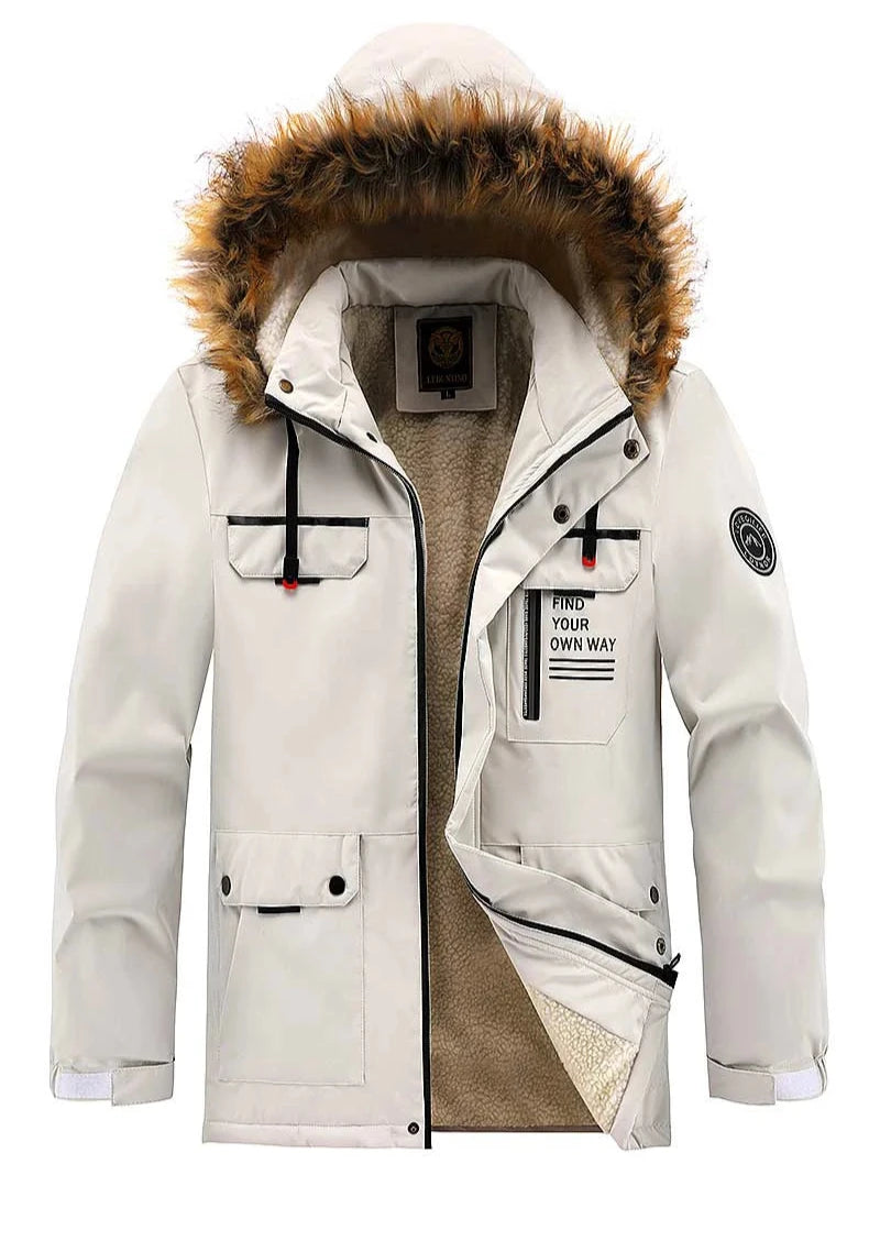 Men's Hooded Winter Jacket