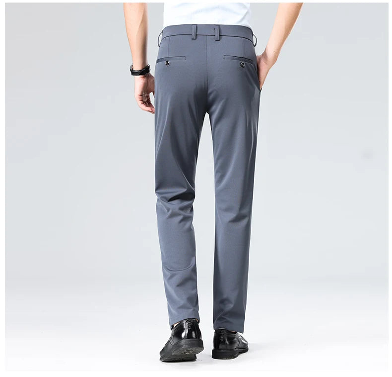 Thin Business Casual Suit Pants