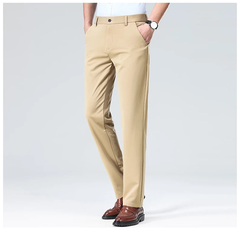 Thin Business Casual Suit Pants