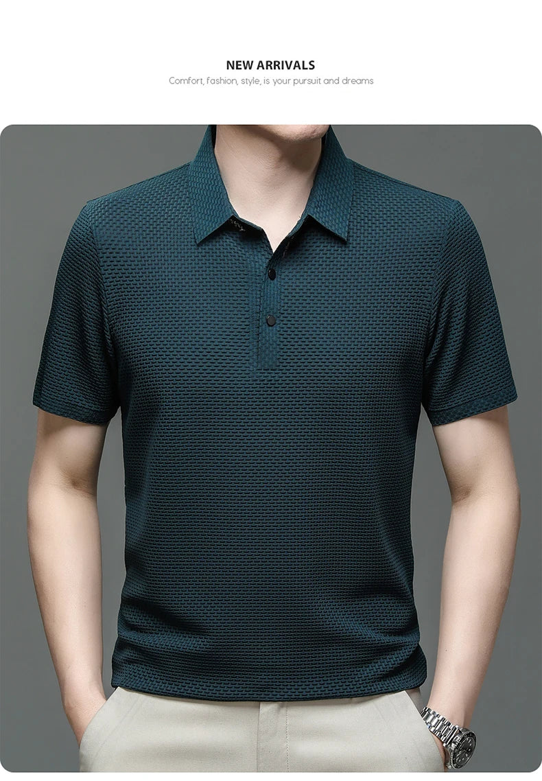 Men's Short Sleeve Polo shirt Cool and Breathable