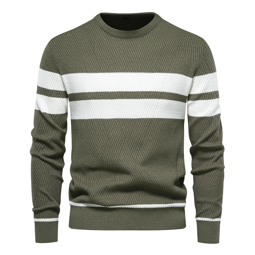 Autumn Men's Pullover Long Sleeve Sweater