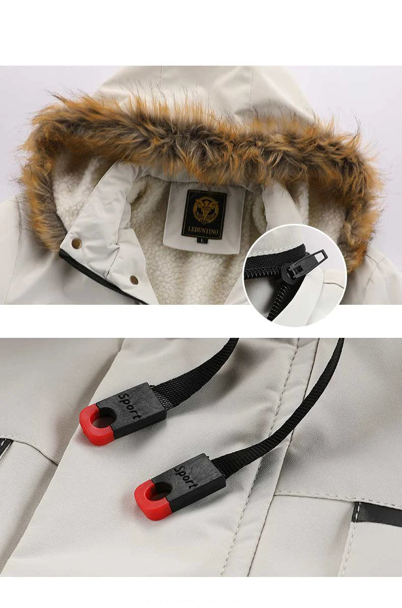 Men's Hooded Winter Jacket