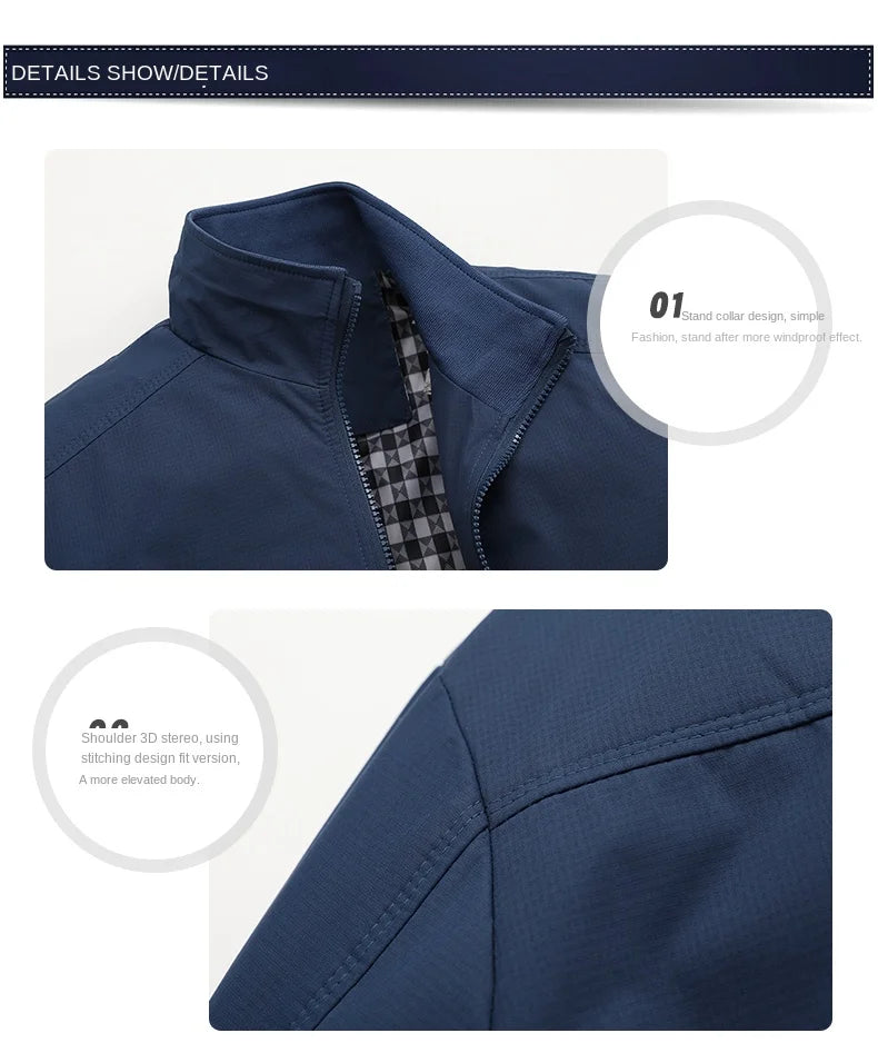 Spring Autumn Casual Men Jacket