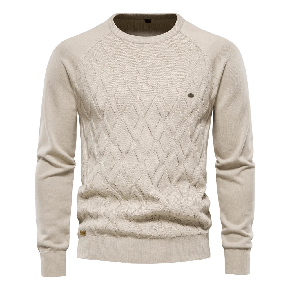 Long sleeve Knitted Male Pullover