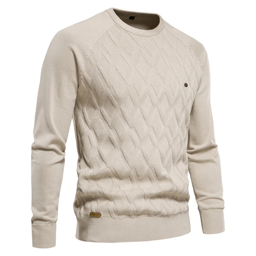 Long sleeve Knitted Male Pullover