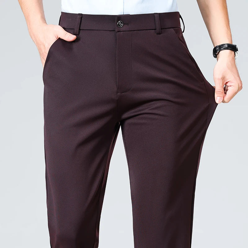 Thin Business Casual Suit Pants