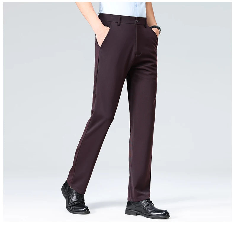 Thin Business Casual Suit Pants