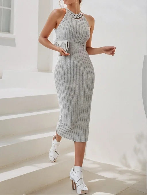 Women's Sleeveless Knit Tank Dress