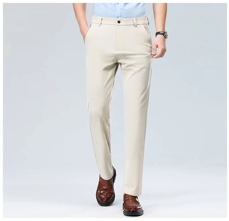 Thin Business Casual Suit Pants