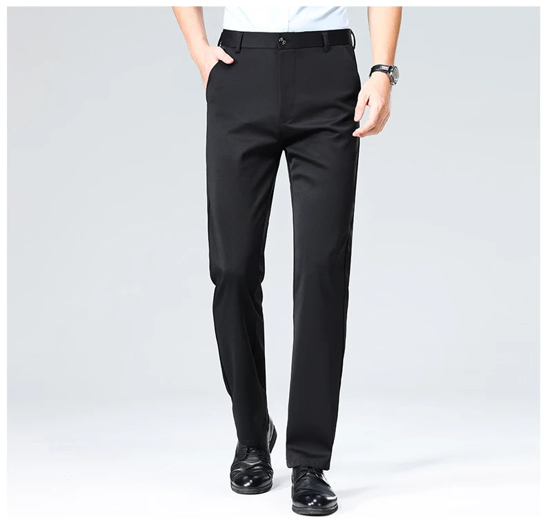 Thin Business Casual Suit Pants