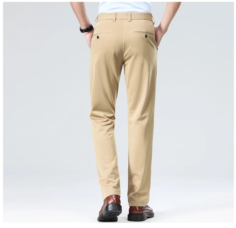 Thin Business Casual Suit Pants